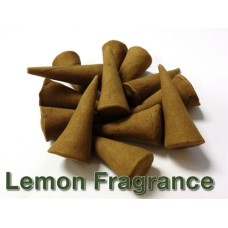 Incense Cones - Lemon Fragrance - Pack of 20 - Ruqyah Recited Upon