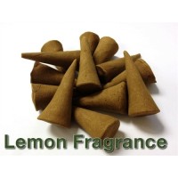 Incense Cones - Lemon Fragrance - Pack of 20 - Ruqyah Recited Upon